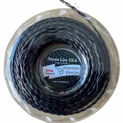 Μεσινέζας Stream Line USA στριφτή πάχος:4.3mm/μήκος:21m